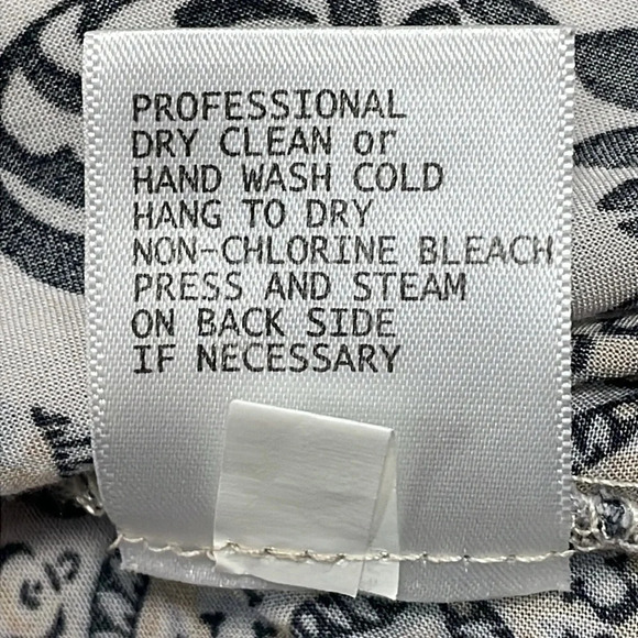 Adrienne Vittadini 3/4 Sleeve Boho Blouse 2X - Picture 12 of 13